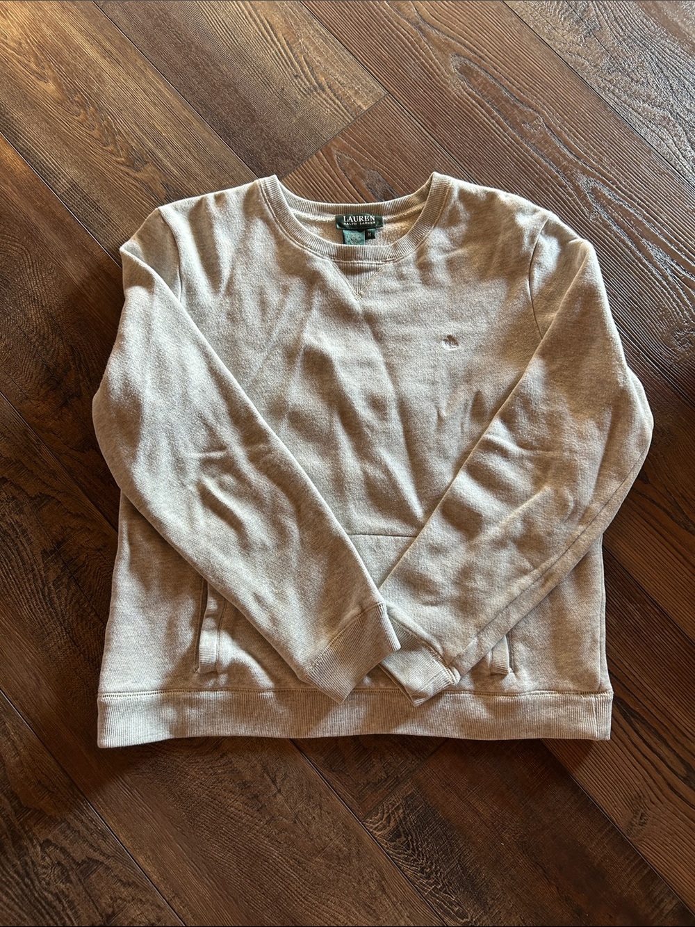 Lauren Ralph Lauren Women’s Crewneck Sweater in Grey